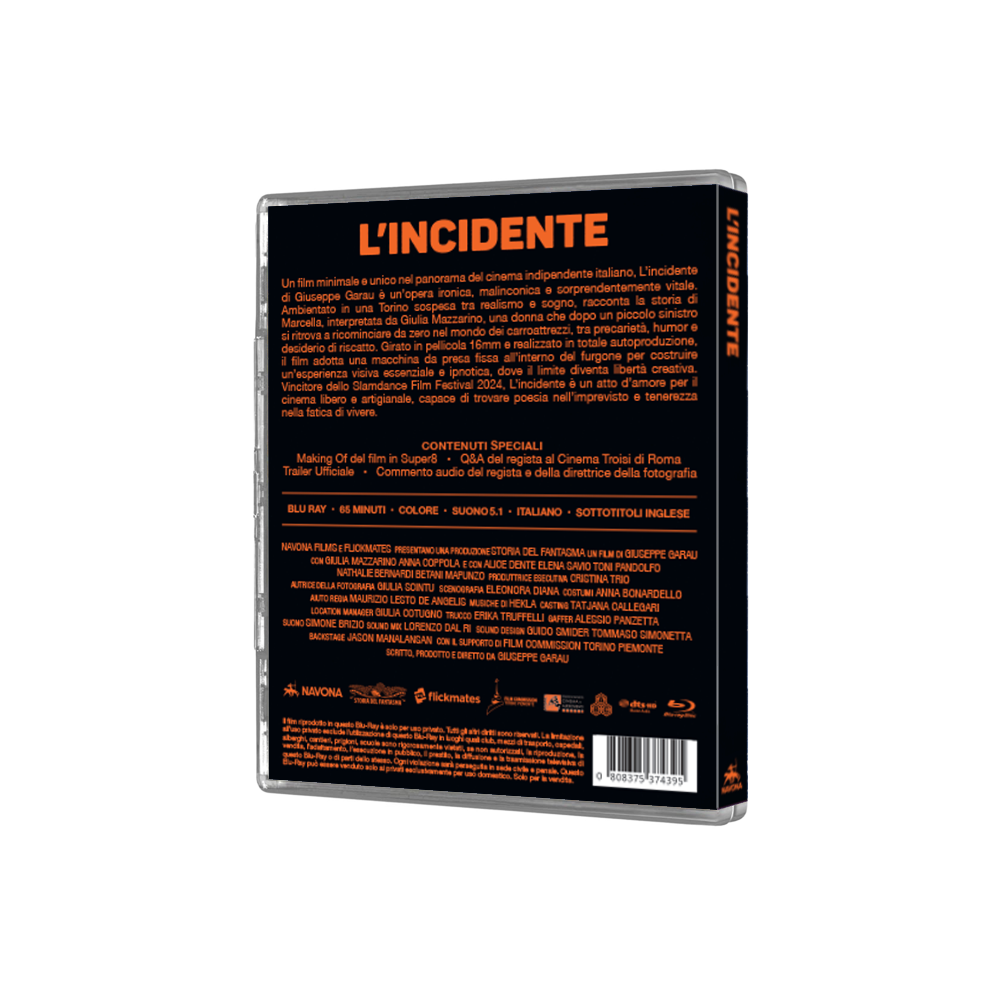 L'incidente Blu-ray