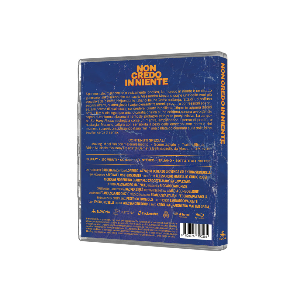 Non credo in niente Blu-ray