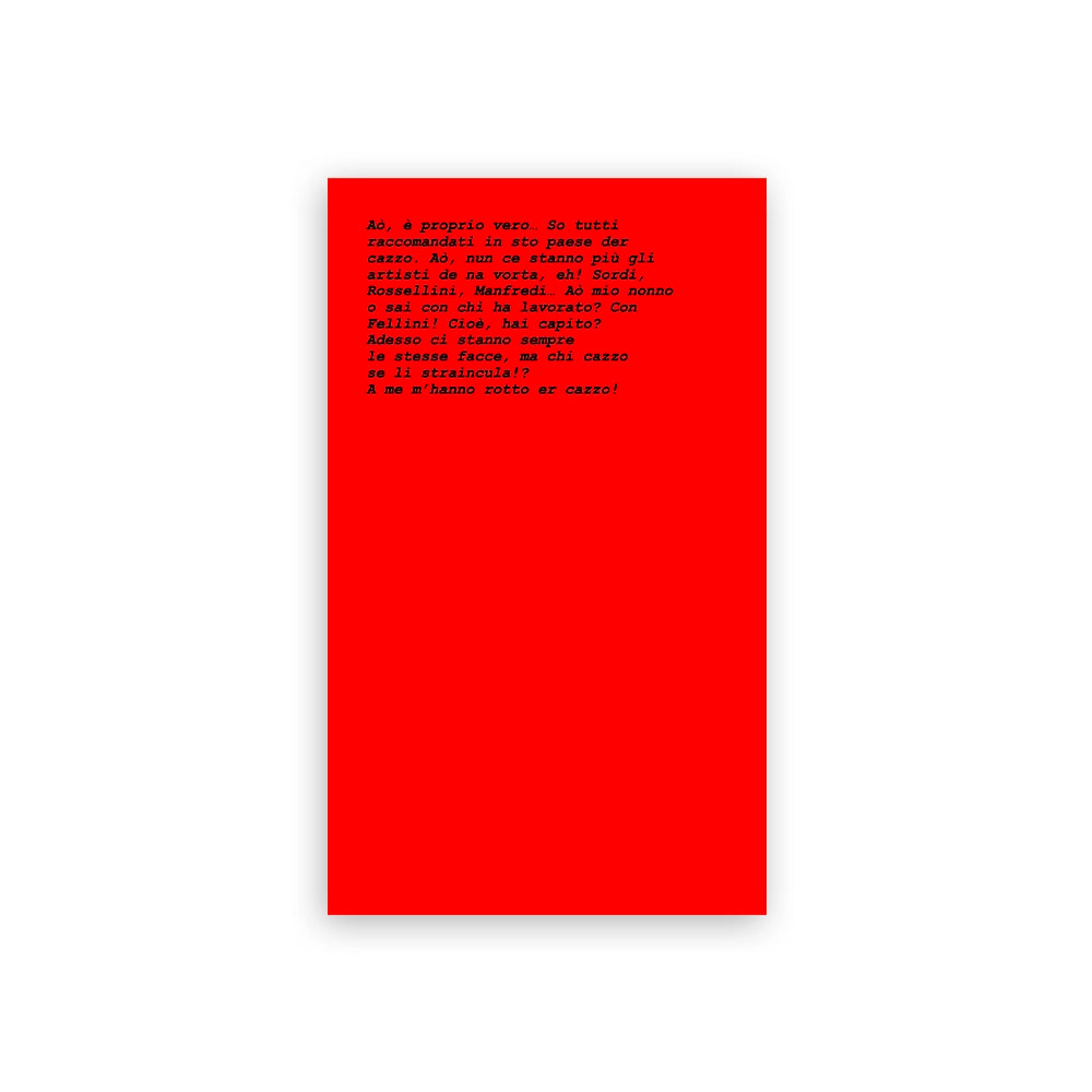 Libro Sceneggiatura Non credo in niente